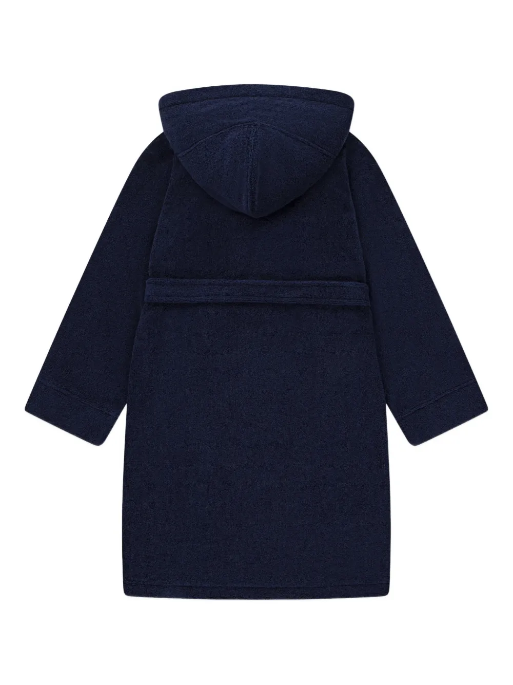 POLO RALPH LAUREN KIDS Badjas met capuchon en ceintuur Blauw