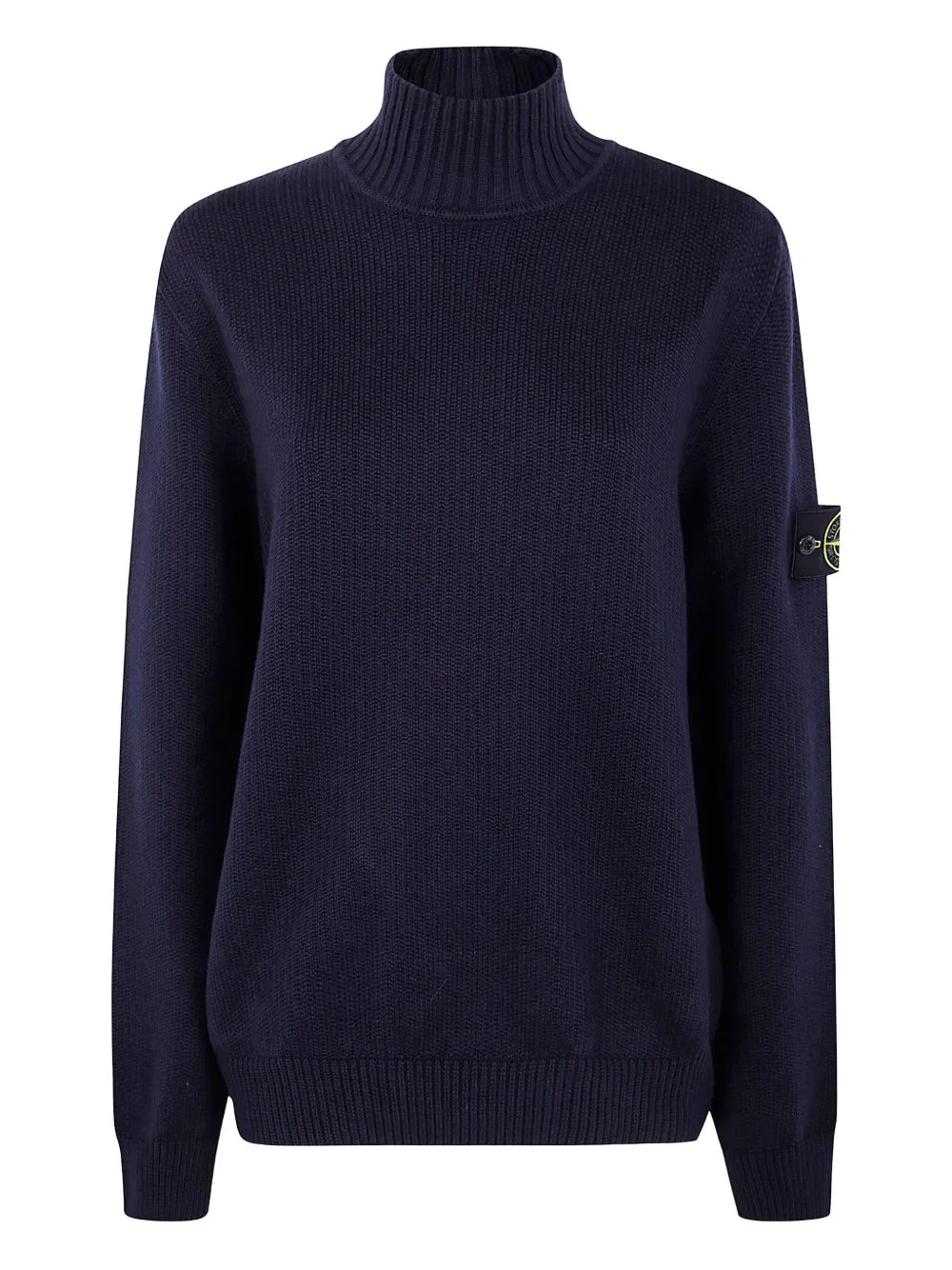 Stone Island high-neck logo-patch sweater | Image 1