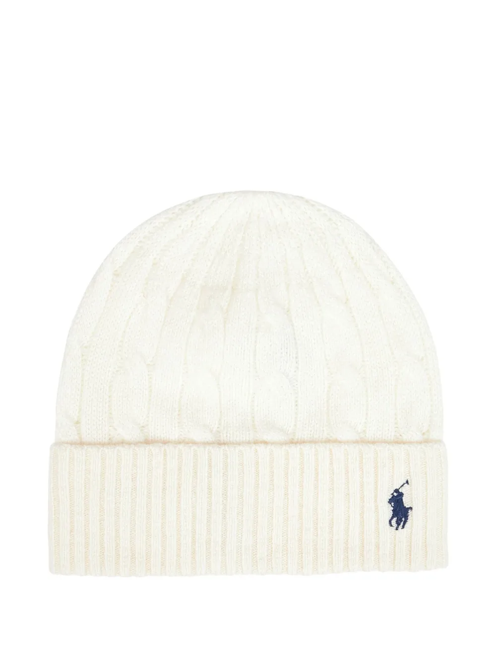 Polo Ralph Lauren cable-knit beanie Wit
