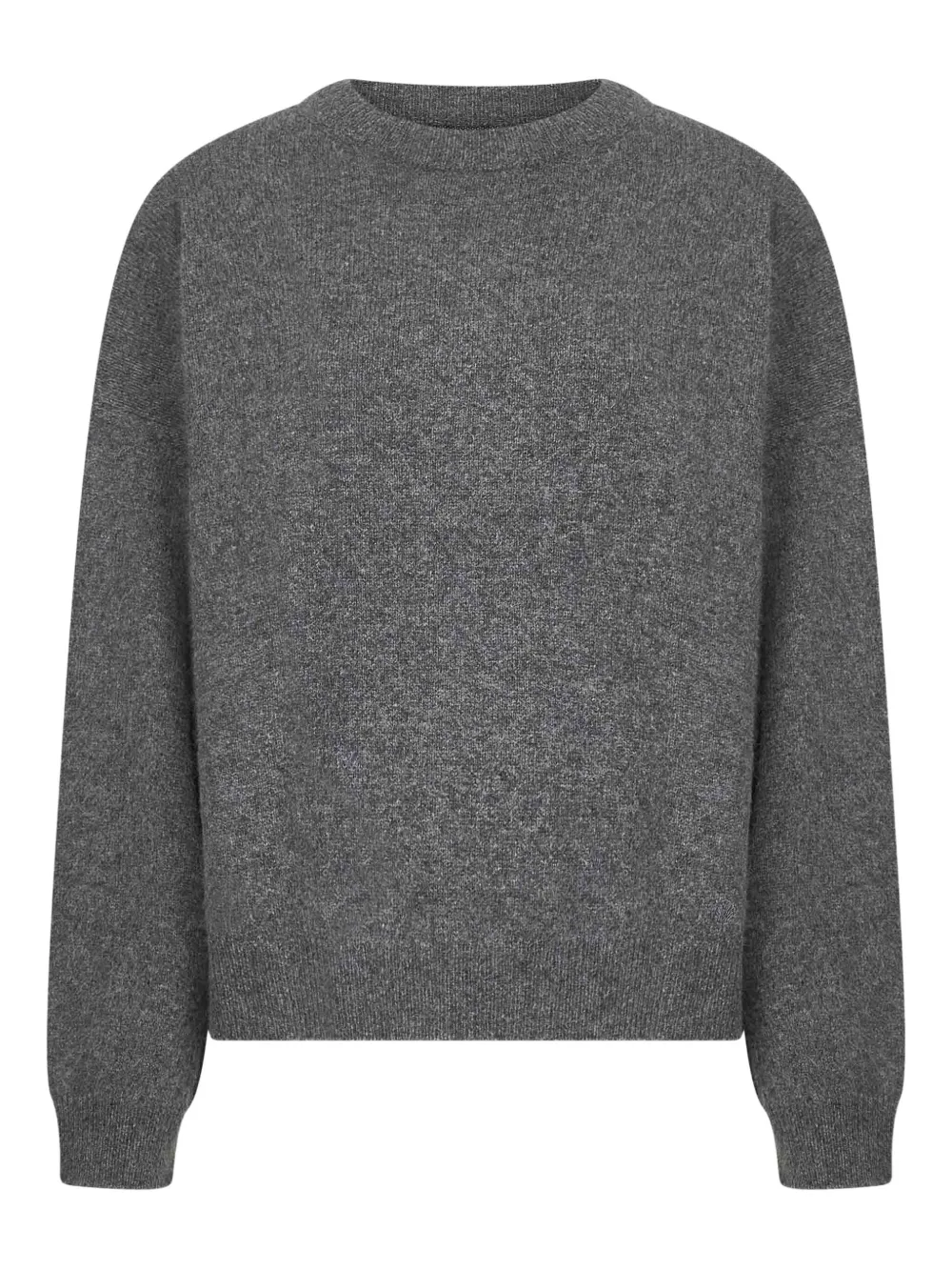 Loulou De Saison Tristan Mercerised-wool Blend Sweater In Gray