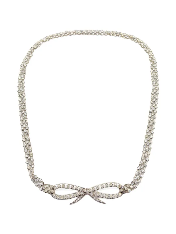 Jennifer Gibson Jewellery 1910s Antique Paste リボン ベルト 