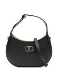 ALVIERO MARTINI 1° CLASSE Moonlight logo-plaque shoulder bag - Black