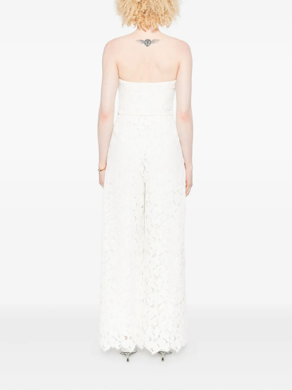 Simkhai Spitzenkleid Mit Gürtel In White