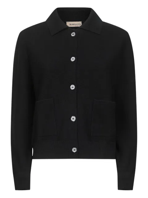 Blanca Vita patch-pocket cardigan