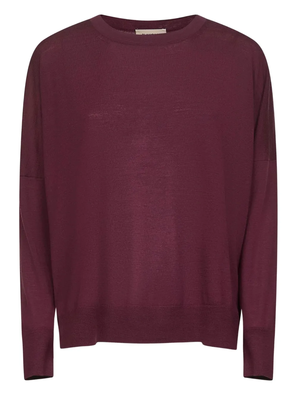 Blanca Vita crew-neck sweater Rood