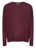 Blanca Vita crew-neck sweater - Red