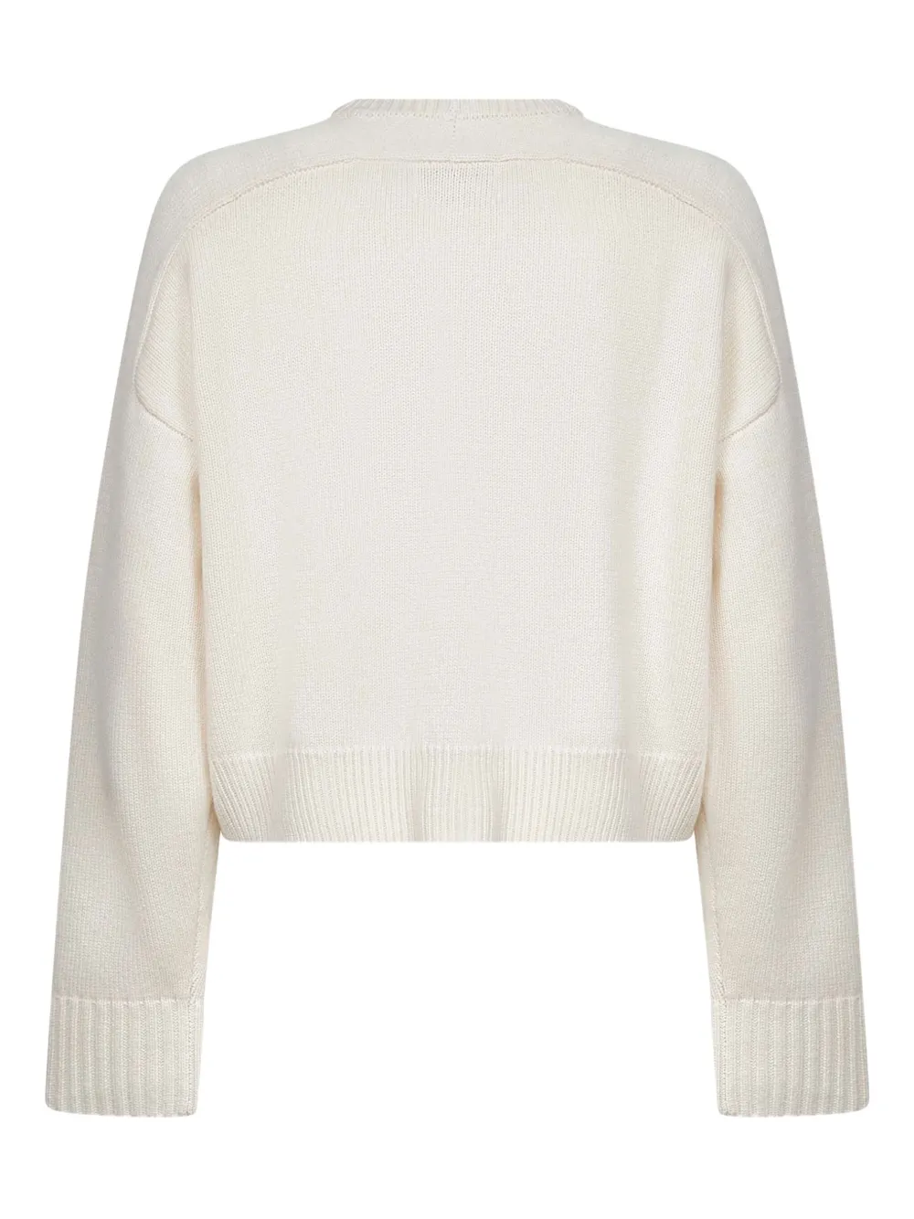 LouLou de Saison Bruzzi crew-neck sweater Wit