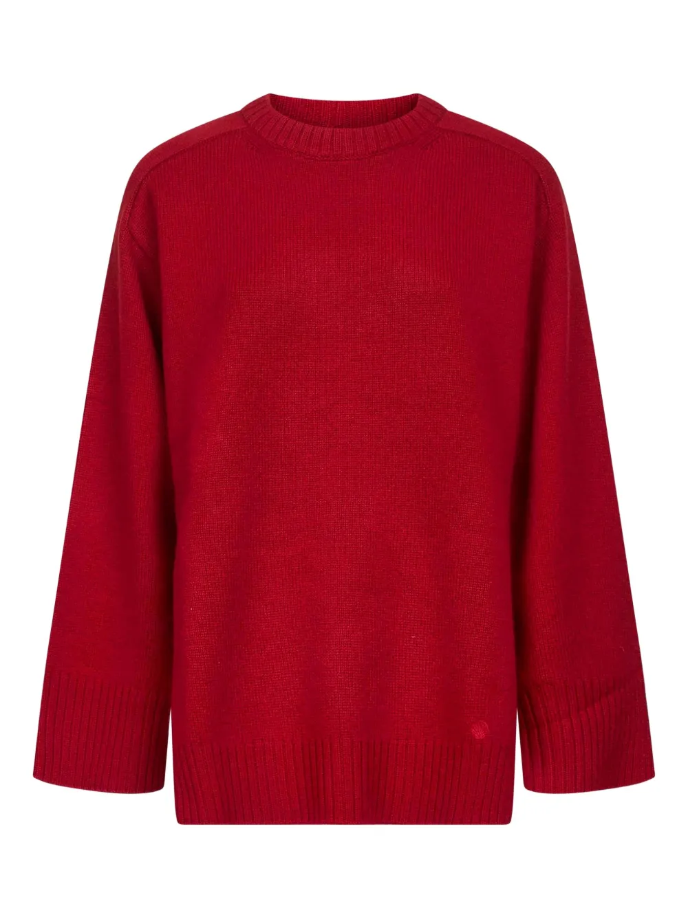 LouLou de Saison Safi wide-cuff cashmere sweater | Red | Image 1