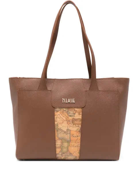 ALVIERO MARTINI 1° CLASSE large map-detail tote bag