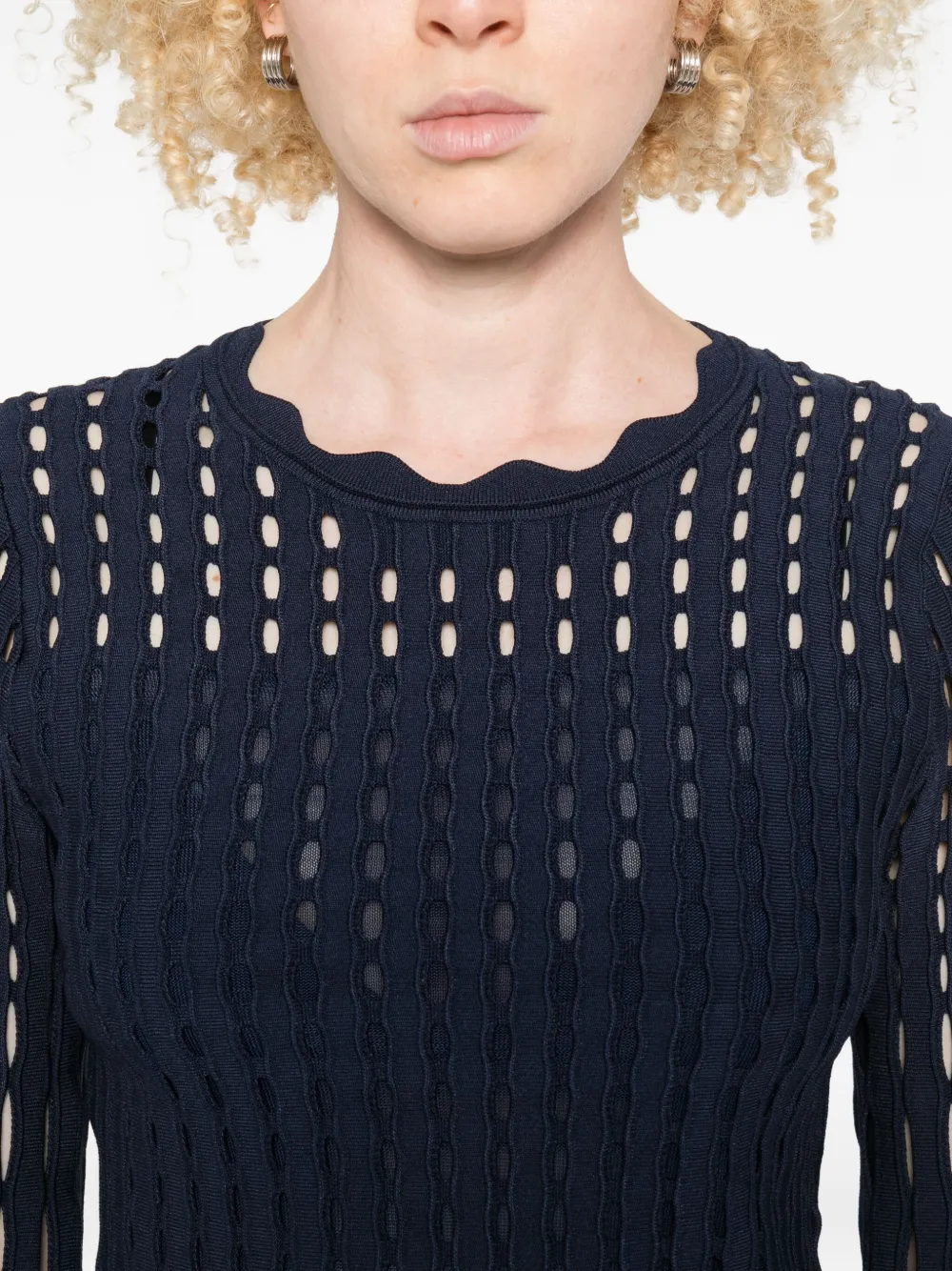 Simkhai Uitgesneden trui Blauw