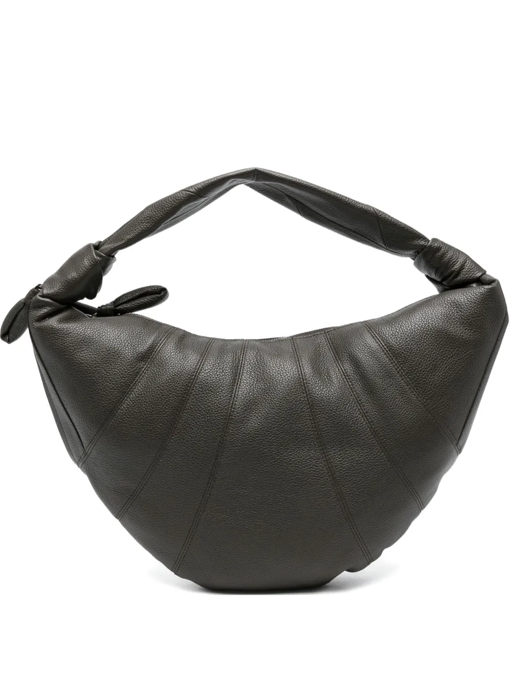 LEMAIRE medium Croissant knot-detail tote bag | Brown | Image 1
