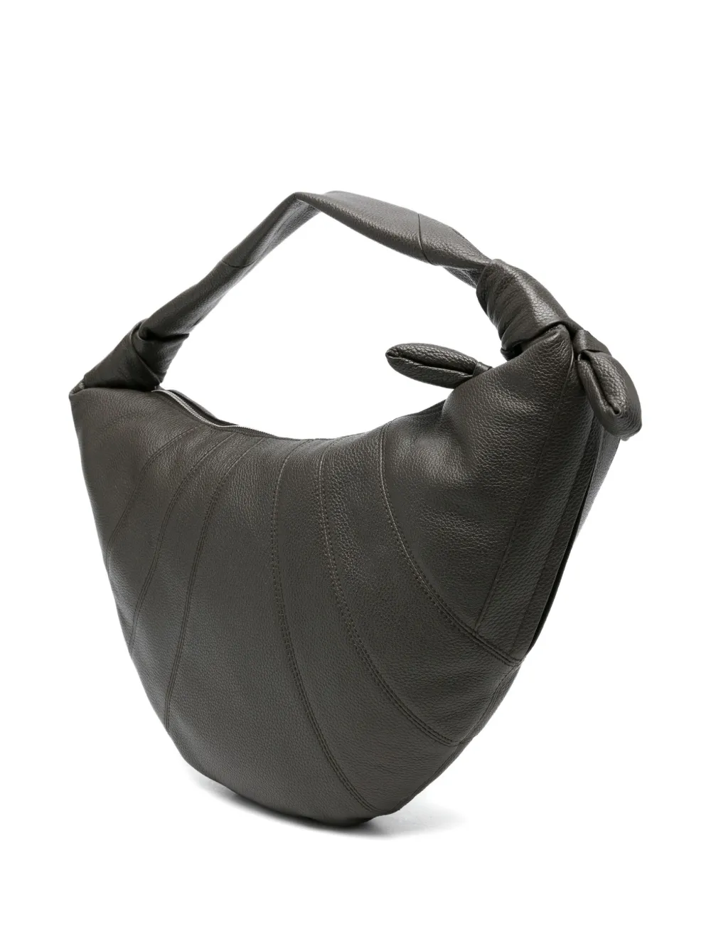 LEMAIRE Croissant medium shopper met geknoopt detail Bruin