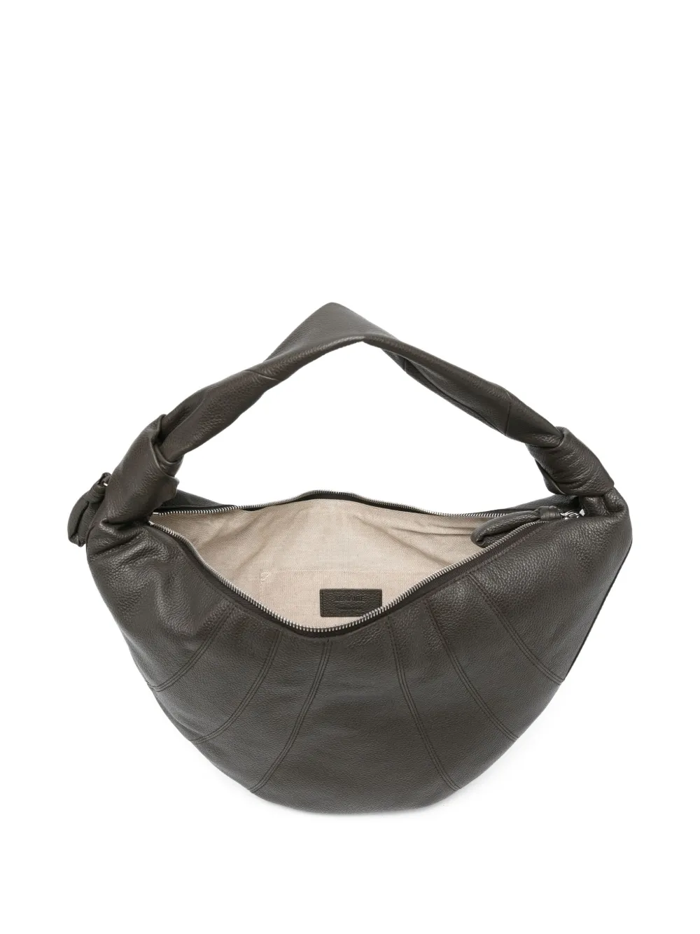 LEMAIRE Croissant medium shopper met geknoopt detail Bruin