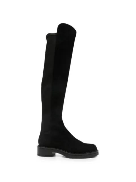 Stuart Weitzman Celia suède overknee laarzen
