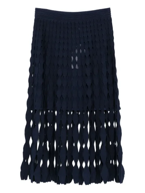 Simkhai cut-out knit skirt