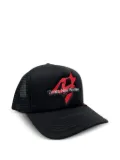 Free Refills Romance Unconstructed logo-embroidered mesh-back trucker hat - Black