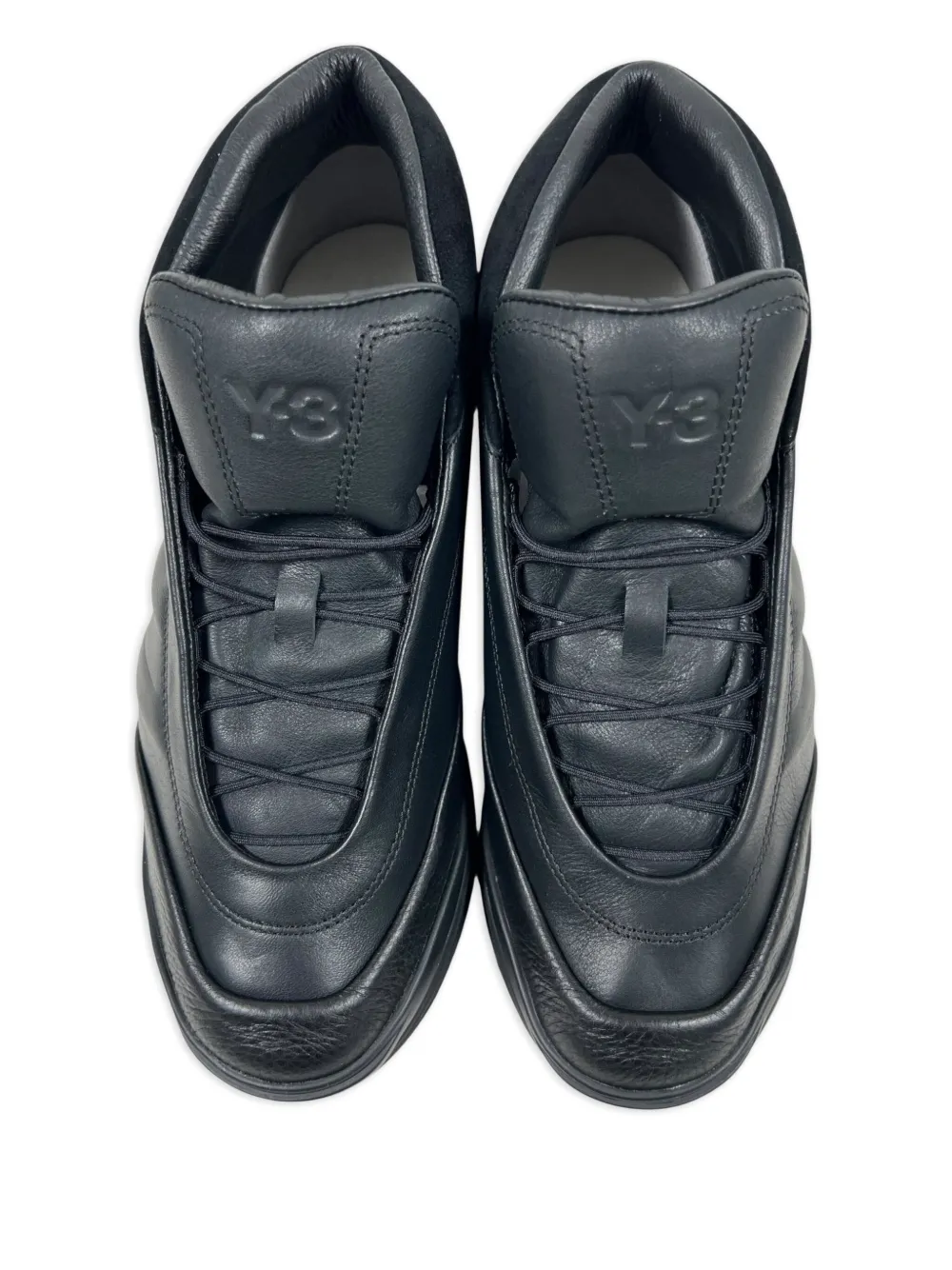 Y-3 ADIDAS GSG9 2.0 leren sneakers Zwart