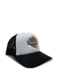 Free Refills Harley embroidered trucker cap - White