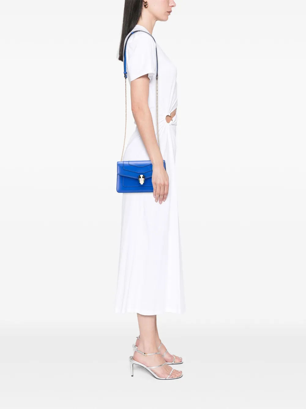 Bvlgari Pre-Owned 2021-2025 Small Leather Serpenti Forever Chain crossbody bag | Pre-Owned | Image 2