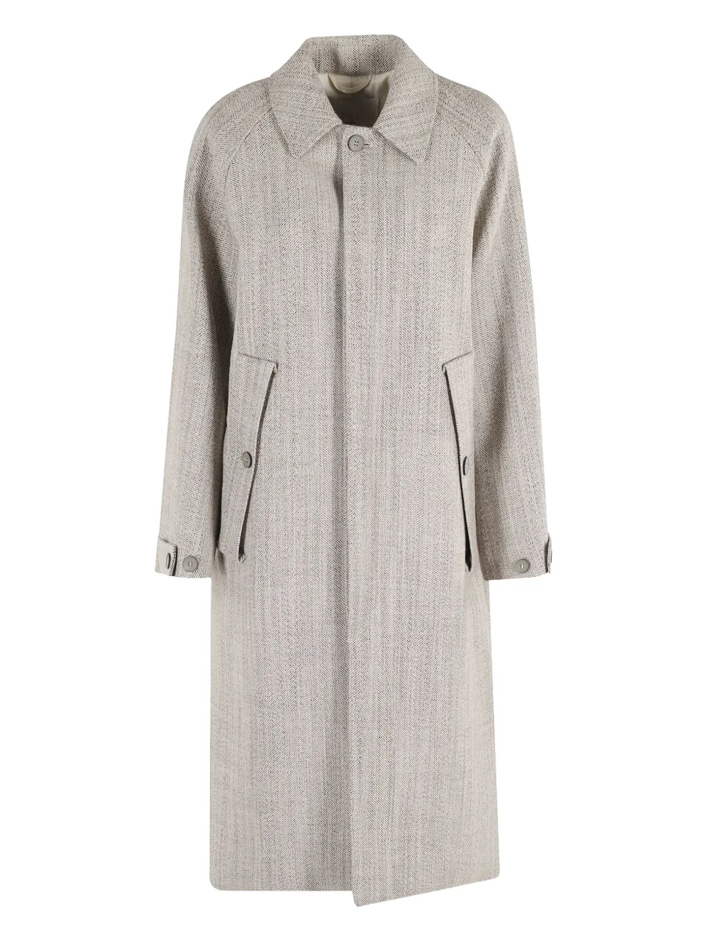 Tela herringbone coat | Neutrals | Image 1