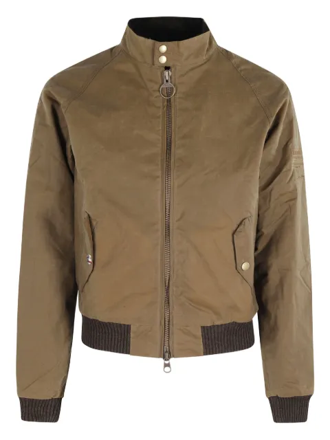 Barbour International Steve McQueen Merchant wax bomber jacket