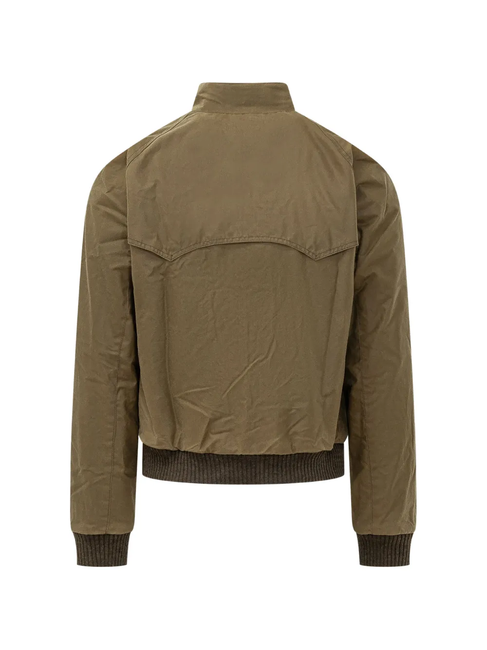 Barbour International Merchant bomberjack met wasafwerking Bruin