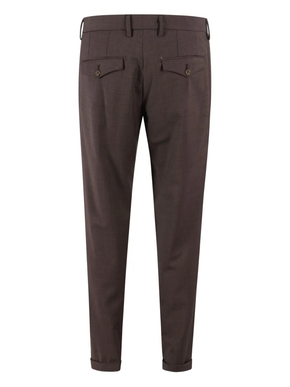 Myths pleated-front trousers - Bruin