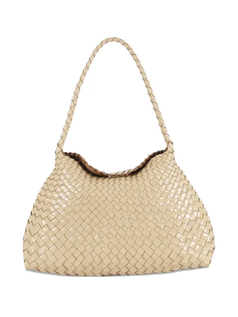 DRAGON DIFFUSION woven-leather shoulder bag