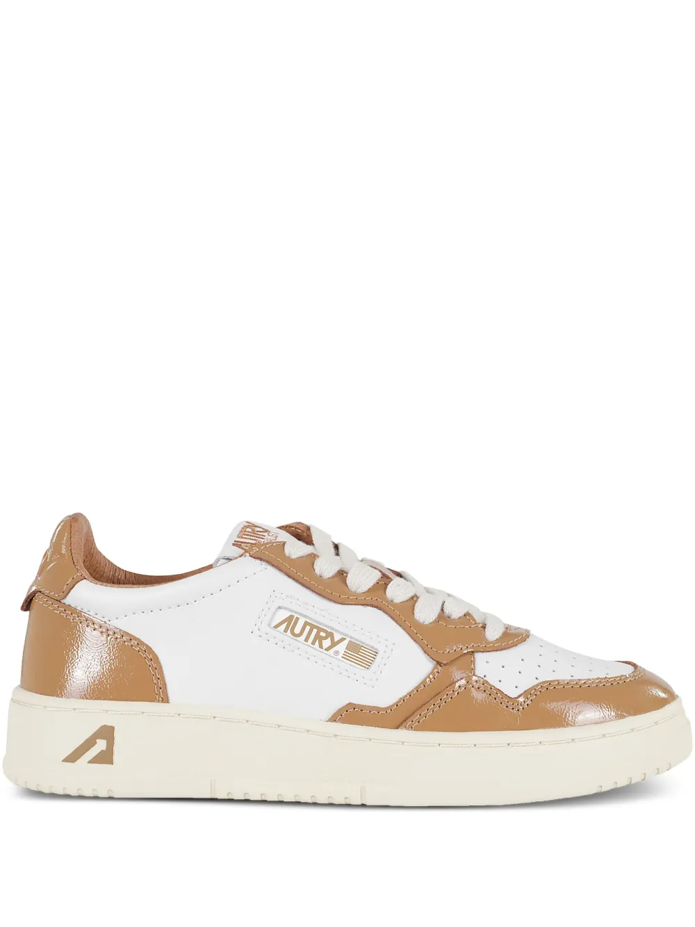 Autry Medalist leather sneakers White