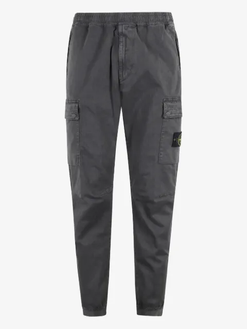 Stone Island pantalones cargo con bolsillos de parche