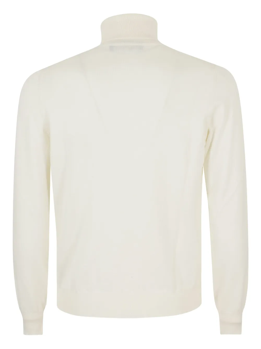 Tagliatore high-neck wool sweater Wit