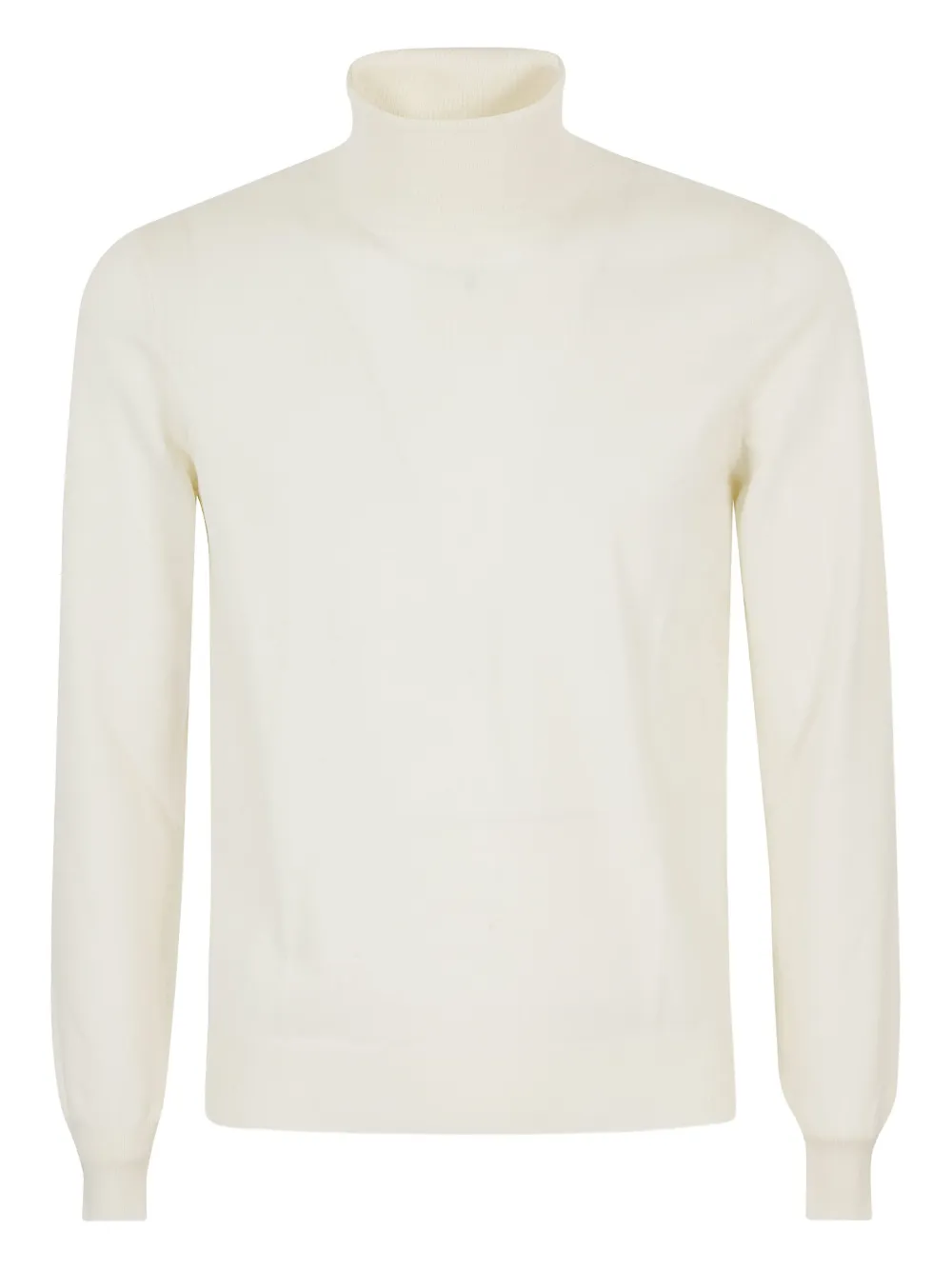 Tagliatore high-neck wool sweater Wit