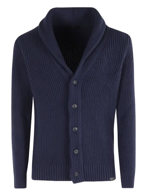Fay ribbed virgin wool cardigan