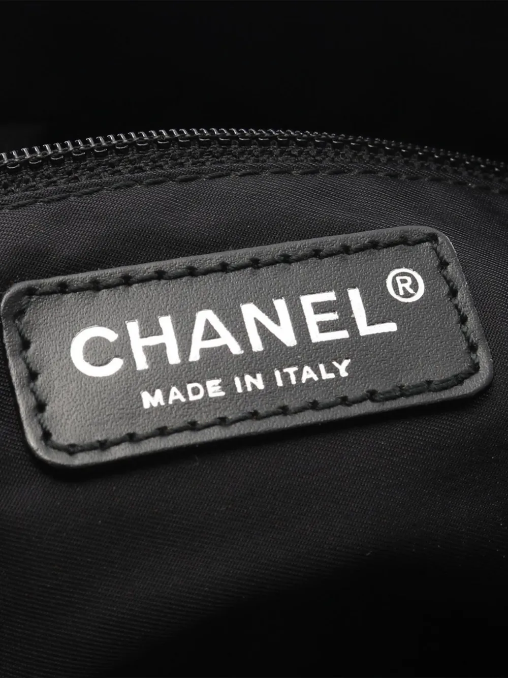 Pre-owned Chanel 2004-2005 New Travel Line Nylon Handbag In Brown