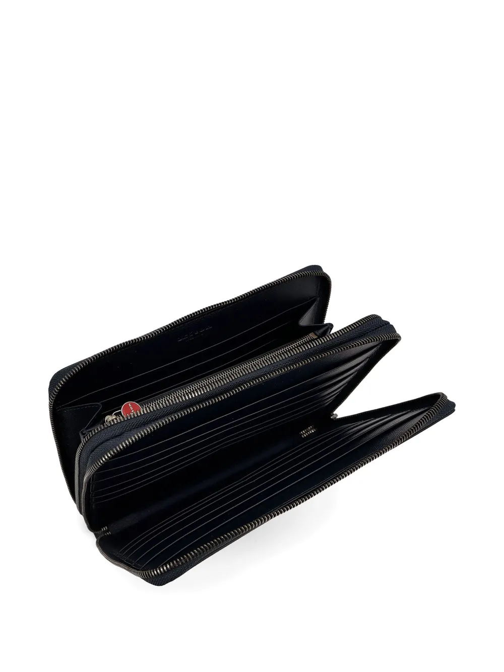 Kiton Portemonnee met rits Blauw