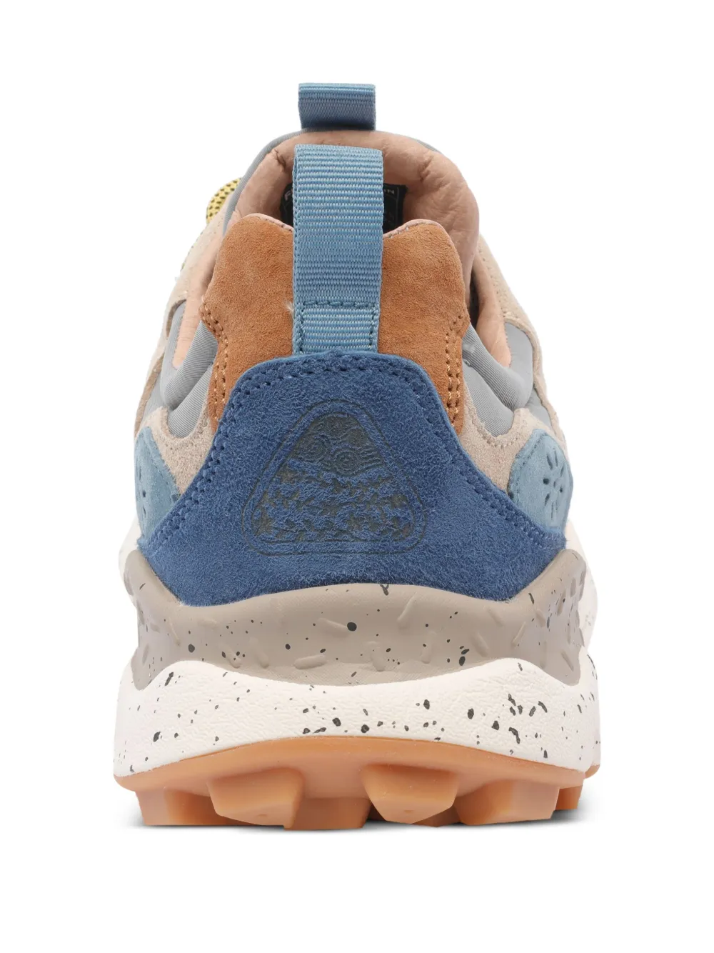 FLOWER MOUNTAIN Yamano 3 suède leren sneakers Blauw