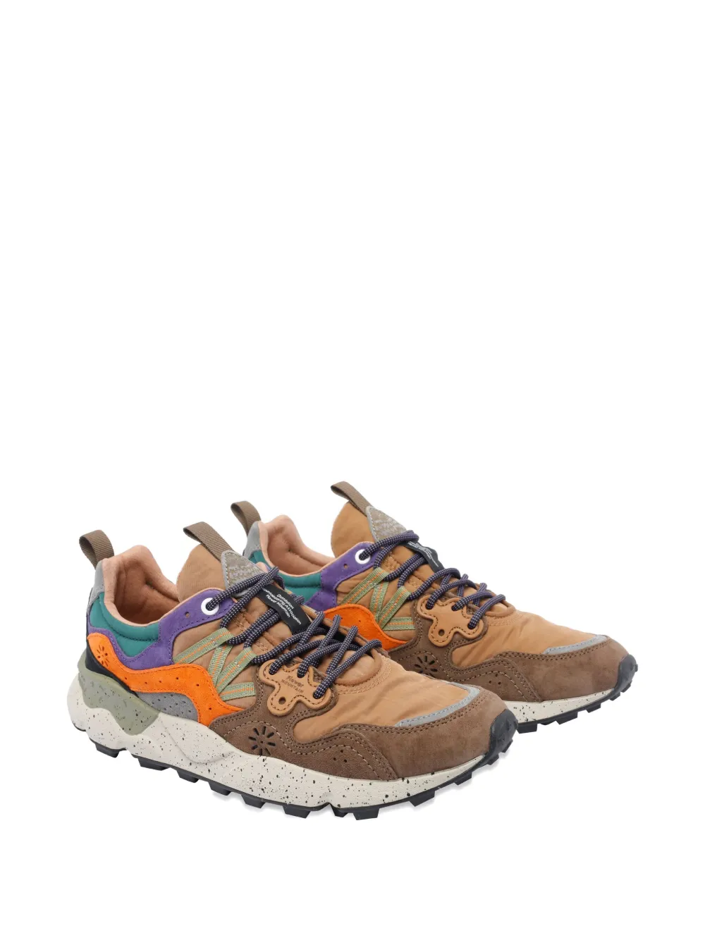 FLOWER MONTAIN Yamano 3 low-top sneakers Brown