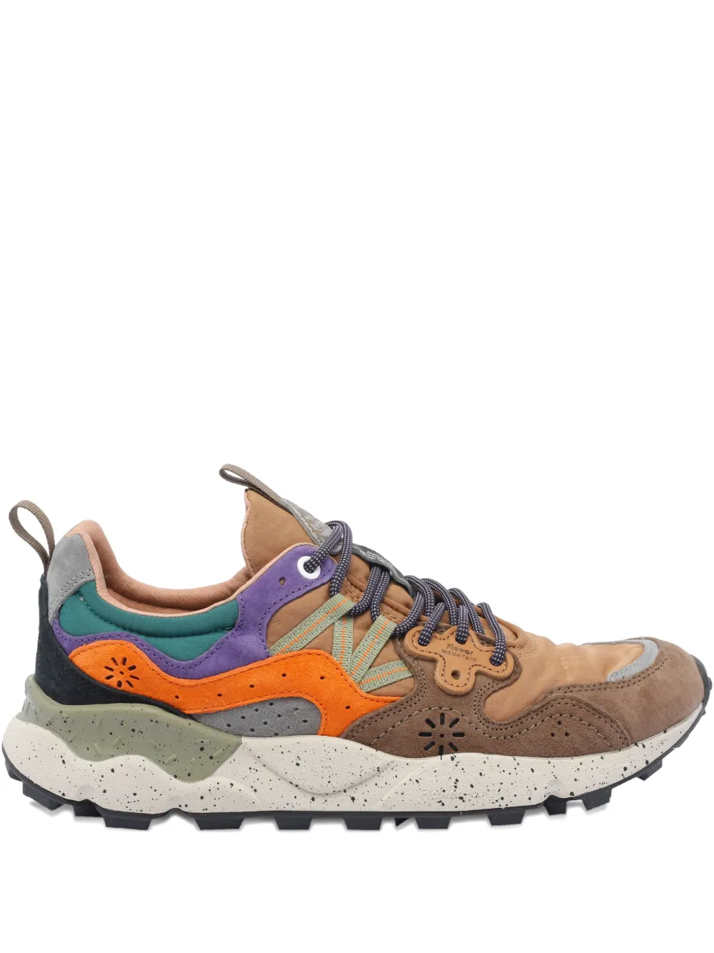 FLOWER MONTAIN Yamano 3 low-top sneakers Brown