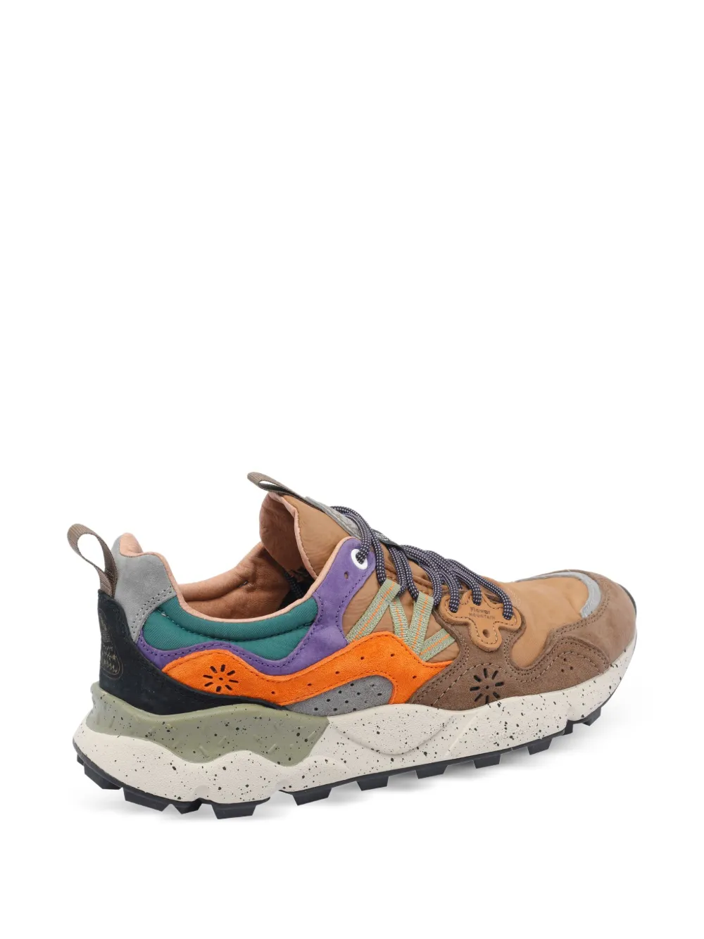 FLOWER MOUNTAIN Yamano 3 low-top sneakers Brown