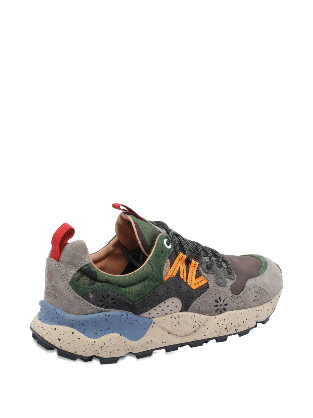 FLOWER MONTAIN Yamano 3 lace-up sneakers Grey