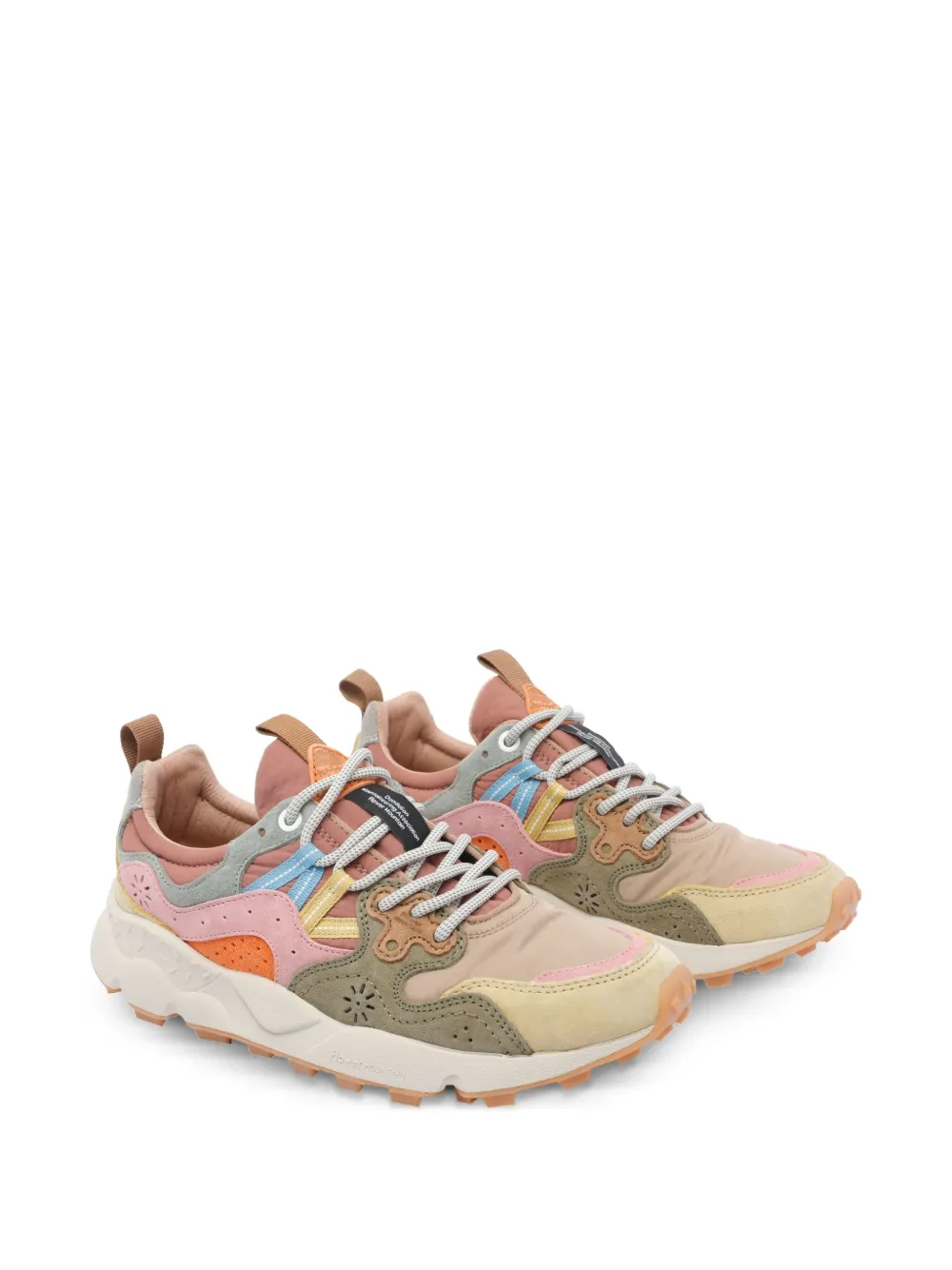 FLOWER MOUNTAIN perforated leather sneakers | Low-Tops | Image 2