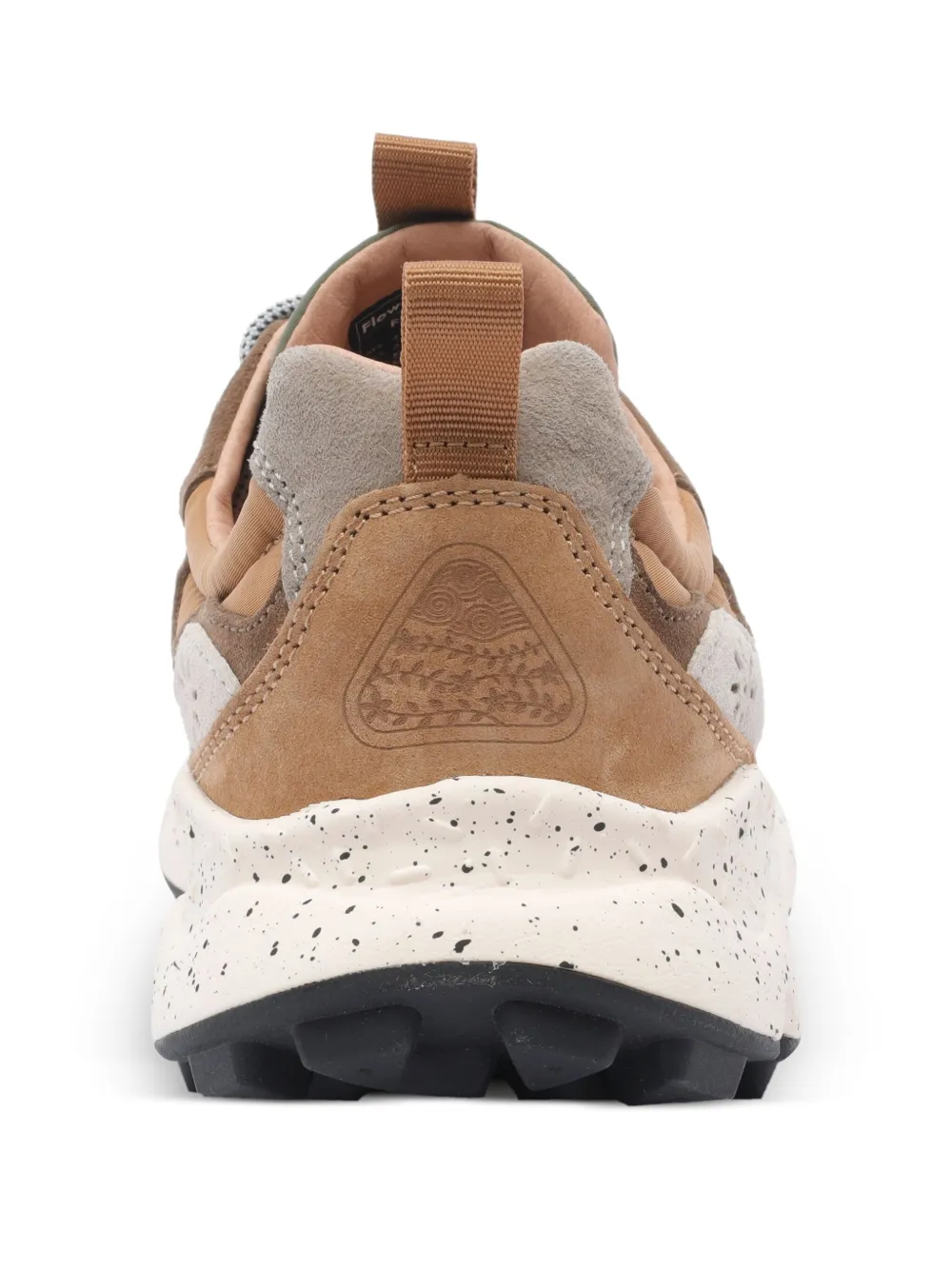 FLOWER MOUNTAIN Yamano 3 leather suede sneakers Grey