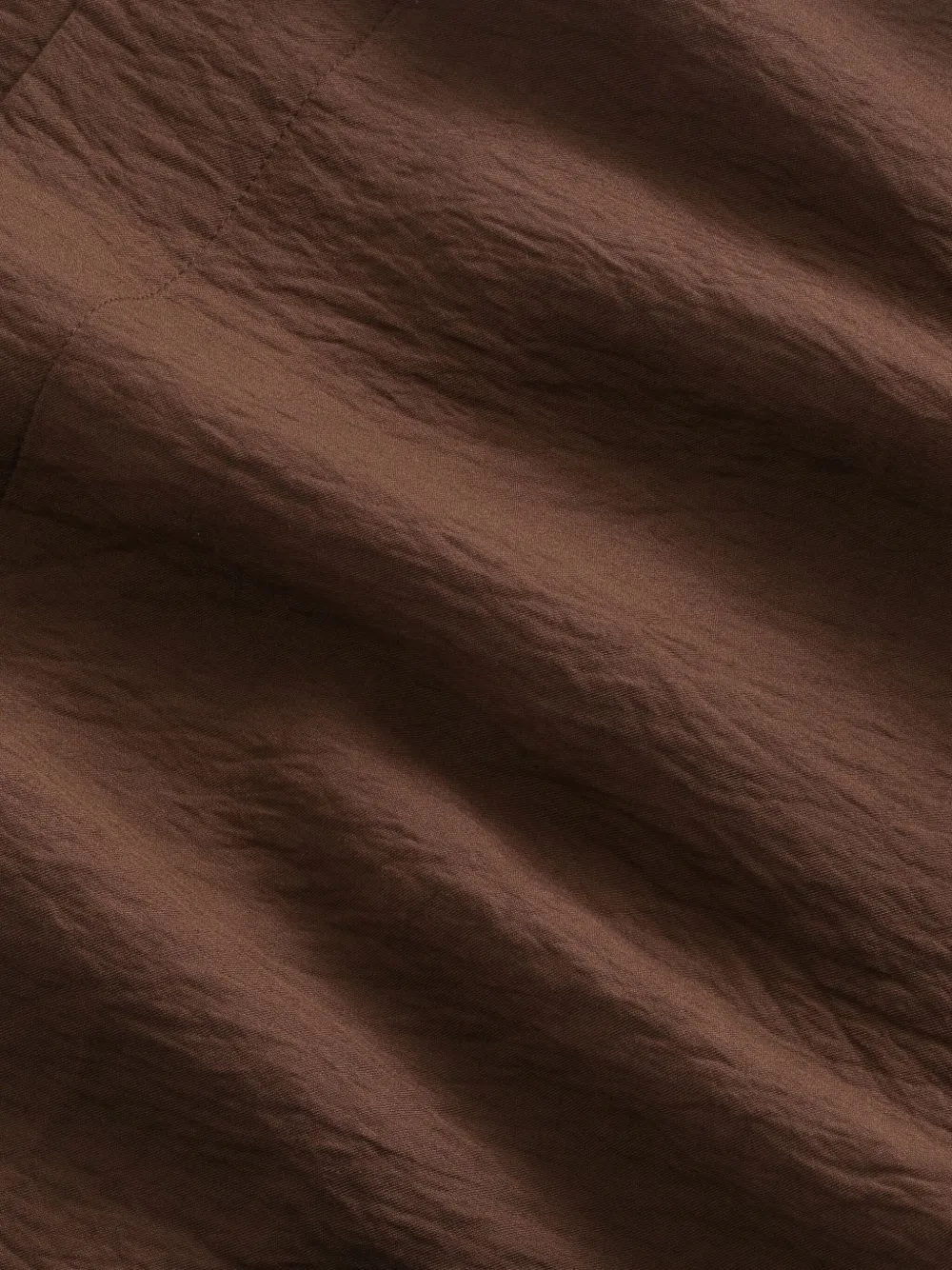 Nn07 Julio 5708 Camp-collar Linen Shirt In Brown