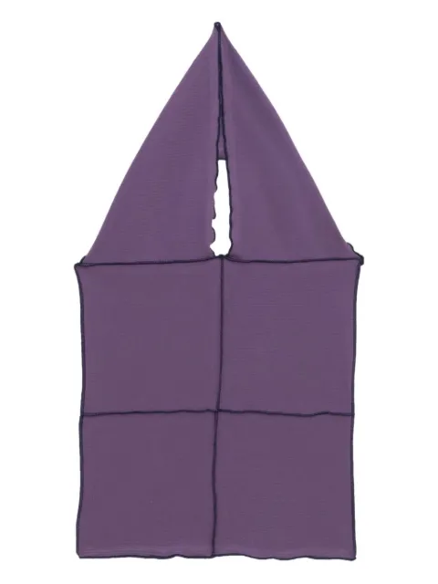 Baserange Cinder halterneck panelled top