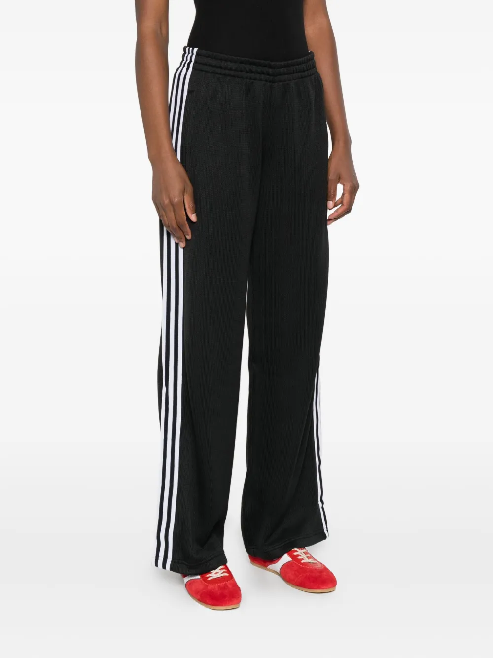 Adidas Originals Stripe-detail Track Pants In Multi