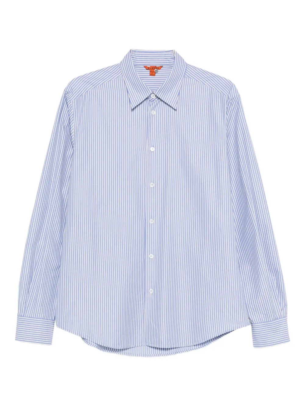 Barena Venezia Striped Long-sleeved Shirt In Blue