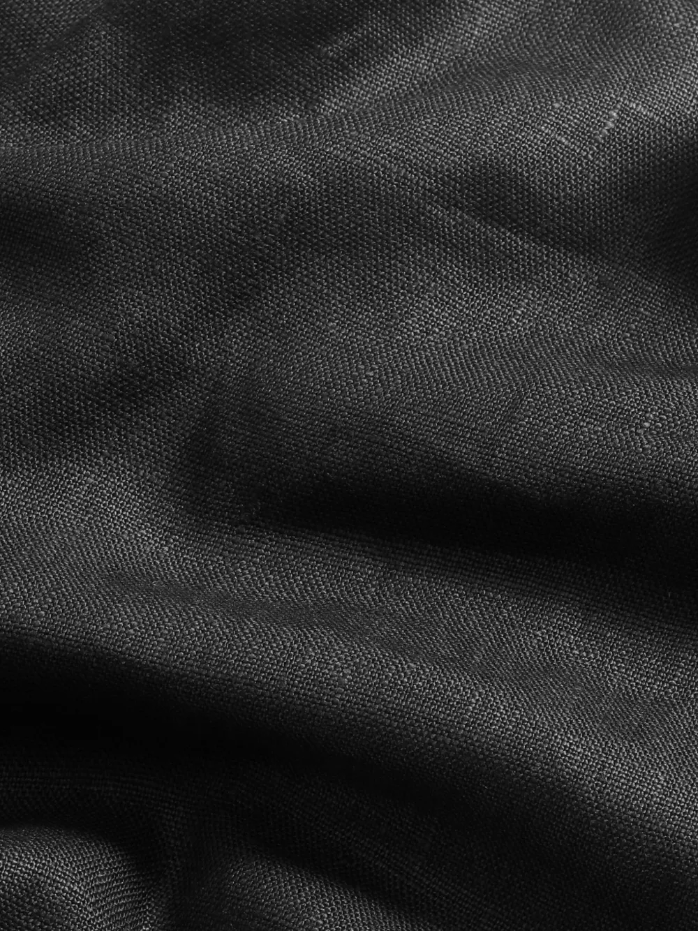Nn07 Darted Linen Shorts In Black