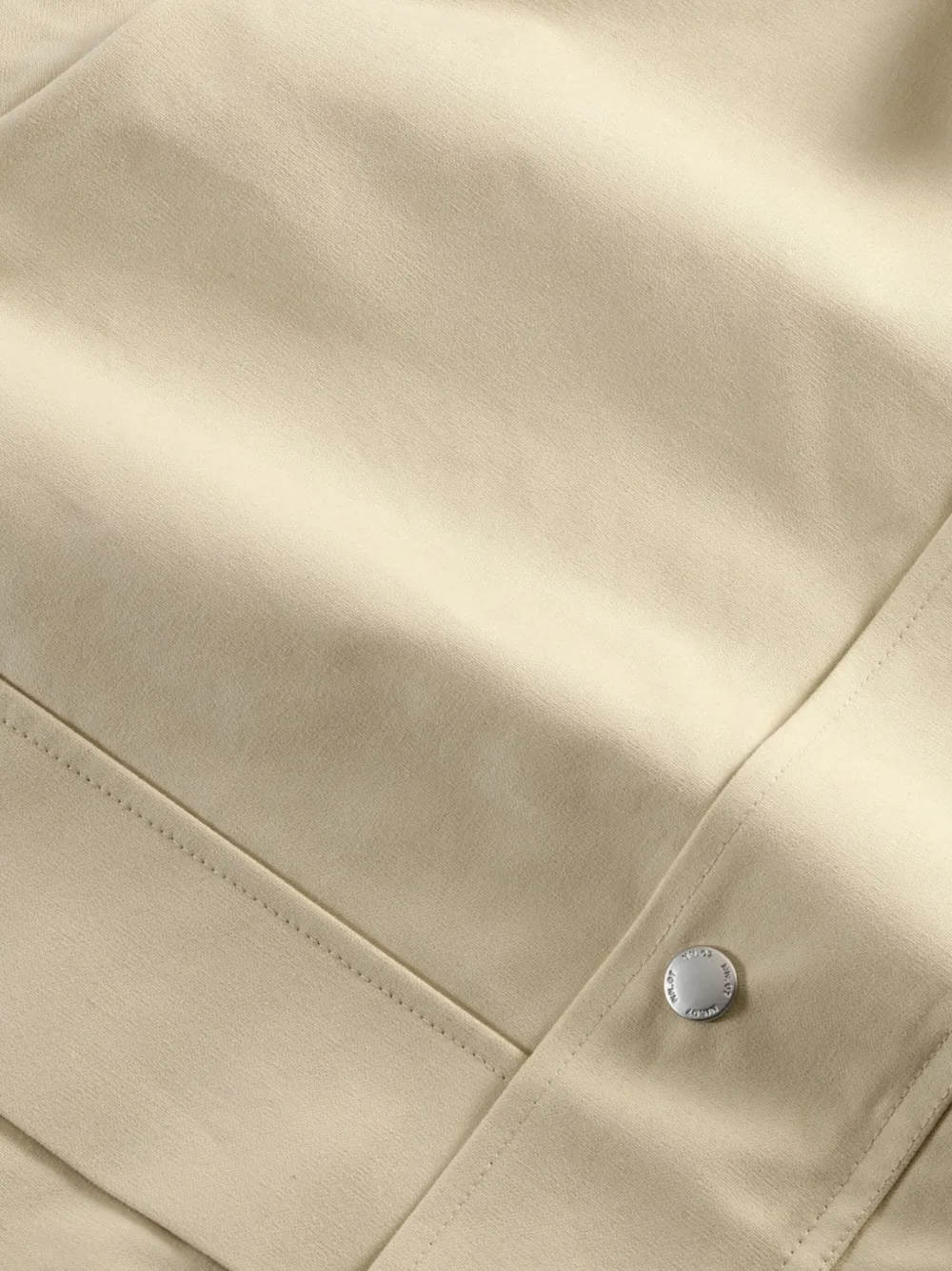 NN07 Paulo shirtjack met drukknopen Beige