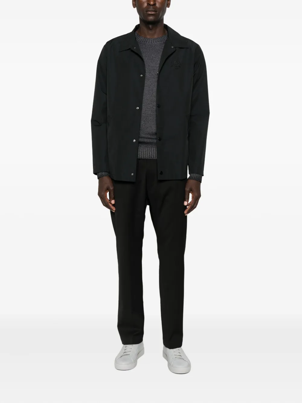 Barena elastic-waist cuffed trousers - Zwart