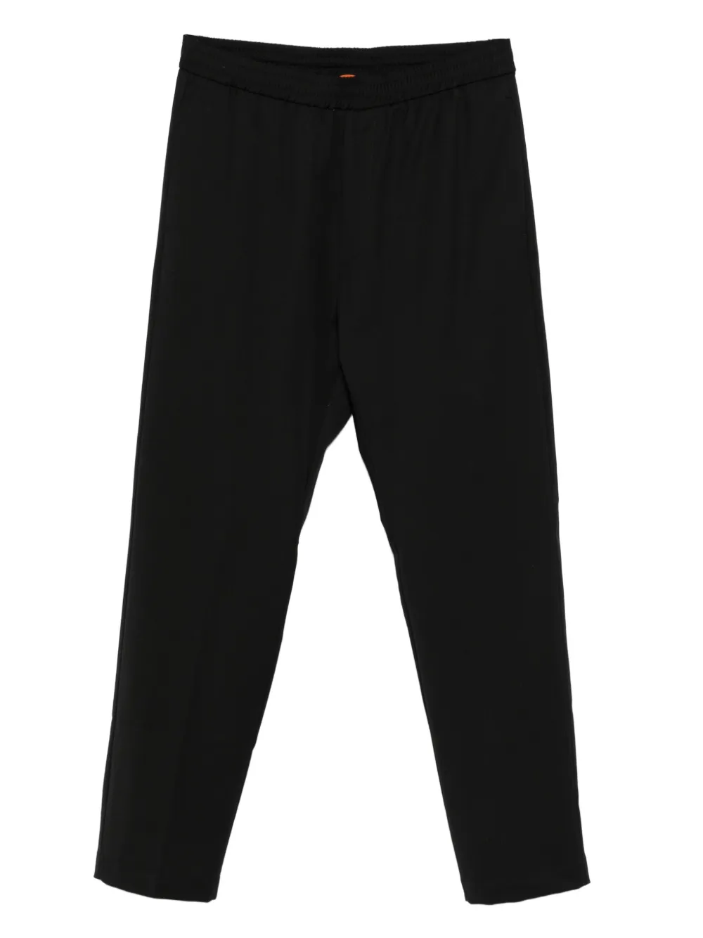 Barena elastic-waist cuffed trousers | Black | Image 1